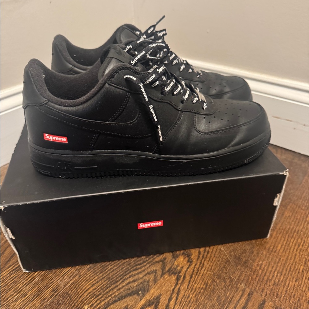 Supreme Black Men's Shoes